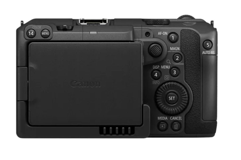 Canon EOS C50 Back View